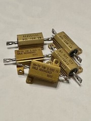 DALE RE65G2R501 (QTY – 5) POWER RESISTOR RH-10 2.5 OHM 10W WATT – 1%