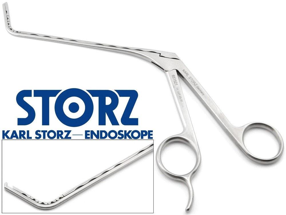 KARL STORZ 651521 Frontal Sinus ENT Punch Curved 70° Up Turn 3.5mm 5.5″