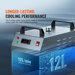 Uimoso Air-cooled Industrial Water Chiller CW-3000 12 L 12 L/min for Laser Tube