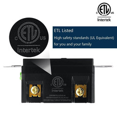GFCI Outlet 20 Amp duplex Receptacles TR WR with Decor Wall Plates Black 3 Pack