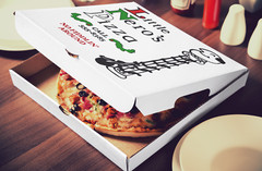 Little Nero’s Full Size Pizza Box Costume Prop Christmas Gift from Home Alone