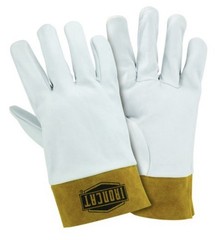 3 pair Ironcat TIG MEDIUM Top Grain Kidskin Leather Kevlarr Stitching GLOVES