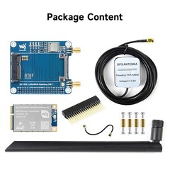 Waveshare SX130x 868M/915M LoRaWAN Gateway Module/HAT for Raspberry Pi