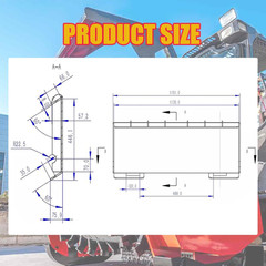 Skid Steer Hydraulic Hammer for Bobcat – Heavy Duty Concrete and Asphalt Breaker