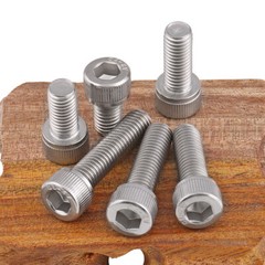 10-100Pcs 304 Stainless Steel Allen Hex Socket Cap Head Screws Bolts M3 M4 M5 M6