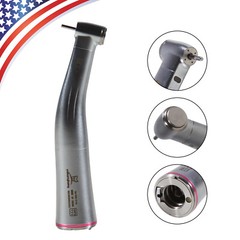 Dental LED Fiber Optic 1:5 Increasing Contra Angle Handpiece for Electric Motor