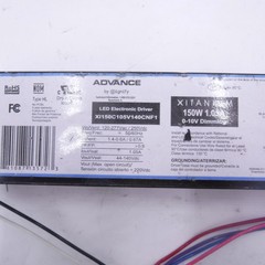 Philips Advance 100-277VAC 44-140VDC 150W LED Driver XI150C105V140CNF1M