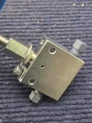 Parker 10V2071 Stainless Steel 2-Way 1/8″ Low Pressure Needle Valve 15000psi MWP