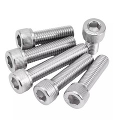 M1.4-M5 Allen Cap Screws Bolts 304 Stainless Steel Socket Screw Hex Head DIN 912