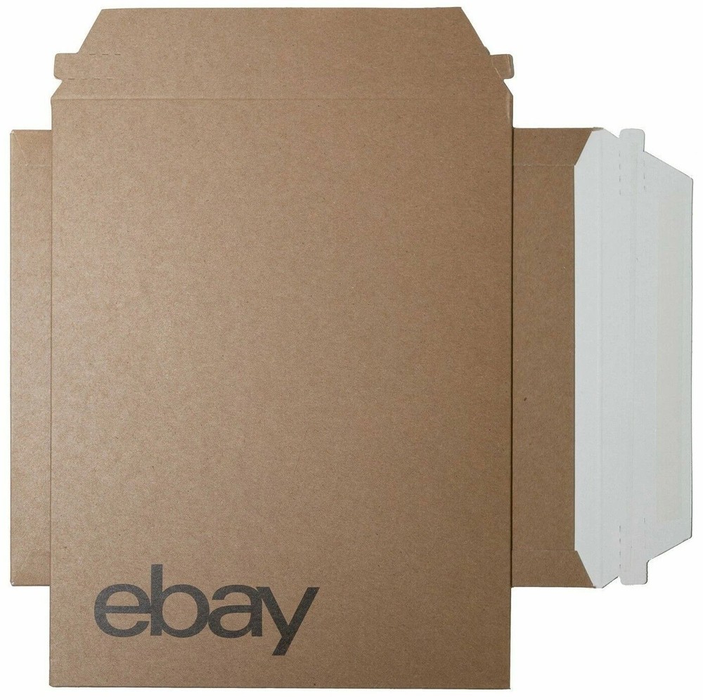 EBay Branded Rigid Mailers 9″x11.5″ Paperboard Envelopes Shipping Mailer 10