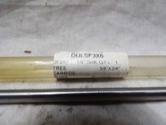 Tree SF3x6 Carbide Burr 1/4″ Shaft 3/8″x3/4″ 6″ Long