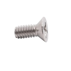 Riyhch 100 Pack 12-24 x 1/2″ Silver Flat Head Machine 0.5 inches,