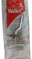 1 Weller 7135N #7135N Replacement Soldering Gun Tip with nuts for 8200 gun NEW