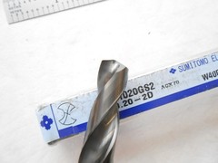 NEW SUMITOMO USA 10.20MM CUT DIA. X 41MM FL X 93MM OAL SOLID CARBIDE H.P. DRILL