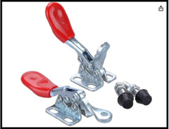 4PCS Hand Tool Toggle Clamp 201A Antislip Red Horizontal Clamp 201-A