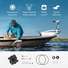 3-1/4″ Brush & Seal Kits Compatible with Minn Kota trolling motors,Brush & Se…