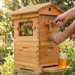 Bee Hive Boxes, Bee Hive Starter Kit – With 7 Flowing Bee Hive Frames