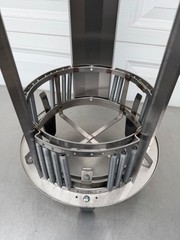 Lakeside Open Frame Drop-in Dish Dispenser Model 4010 9-1/4-10-1/8