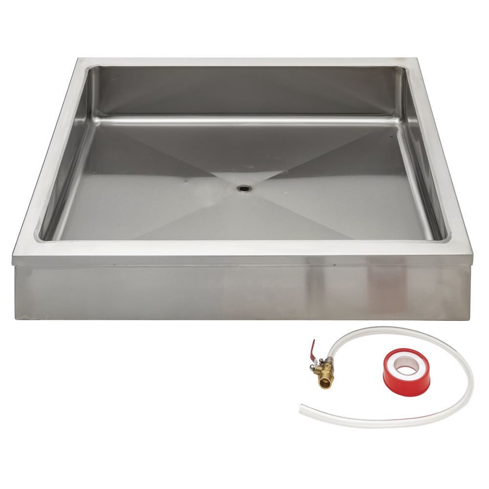 New HUBERT 12576 Stainless Steel Tabletop Ice Display Chiller 30″L x 24″W x 8″H