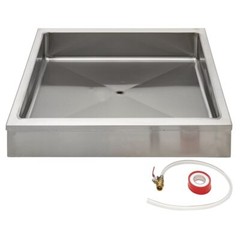 New HUBERT 12576 Stainless Steel Tabletop Ice Display Chiller 30″L x 24″W x 8″H