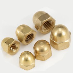 Solid Brass Acorn Cap Nuts Dome Head Nut M3 M4 M5 M6 M8 M10 M12 M14 M16 M18 M20