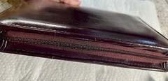 1990s Vintage “Time Planner” w/ Faux Burgundy Leather Ring Binder + New Pages