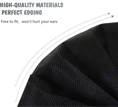 100/50/10 Pcs Black Face Mask Mouth Cover Protector Respirator Filter Kids Masks