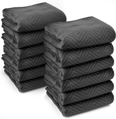 Sure-Max 12 Heavy-Duty Moving & Packing Blankets – Ultra Thick Pro