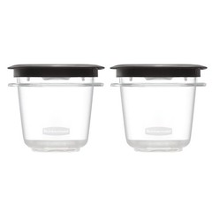 Rubbermaid Premier 20-Piece Lids Food Storage Containers BPA Free Crystal Clear