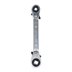 3/8” to 1/4”, 5/16” x 1/4” Refrigeration Hvac Service Wrench Set+Hex Bit Kit