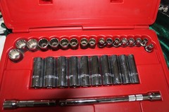 Metric Proto TorquePlus 12-Point 1/2 in Drive Tool Socket Set, 31 Piece 10-26MM
