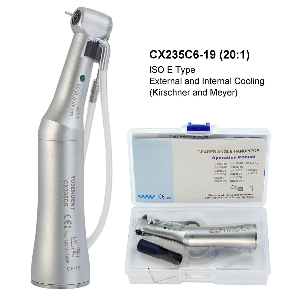 COXO 1:1 6: 1 10:1 20:1 Contra Angle Low Speed Handpiece Implant Endo KAVO NSK