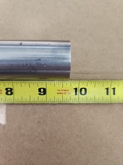 (Tag C72) 1.125″ Dia Titanium Round Rod x 9+” Inch Long 6AL4V-ELI Medical Grade