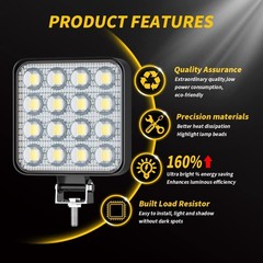 LED Head Light fit Forklift Toyota Clark Hyster Komatsu TCM Yale LED Work Light