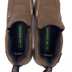 New Ariat Edge LTE Slip-On SD Composite Toe Work Shoe Dark Brown Mens Size 8 D
