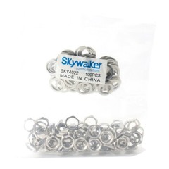 Skywalker Hex Nut and Washer for F-81 Barrel Fitting (Brass, Bag of 100)