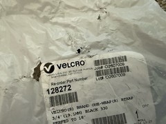 Velcro Brand One-Wrap Strap 3/4″ x 18″ Hook & Loop Cable Ties Black 25 Roll NEW