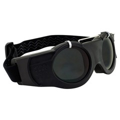 Birdz Eyewear Steam-Punk Motorcycle Goggles Premium Eye Protection with Dark