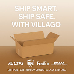 50 Corrugated Cardboard Boxes 14x4x4 ECT 32 Shipping Packing Cartons Kraft