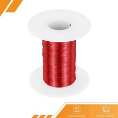 34 AWG Magnet Wire 2 oz Magnetic Coil Wire 155C(311F) Red White