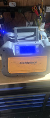 Fieldpiece MR45 Refrigerant Recovery Machine 120V 400 Read Discription With Cord