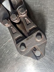 National Telephone Supply Co. Nicropress 51 plum Oval Manual Swaging Tool. ID10