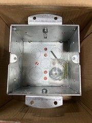 Garvin FBCVSS-GTR-KIT 20-Amp GFCI Flush Mount Floor Box Kit, Brushed Stainless