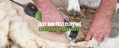 Sheep Shears 500W Professional Clippers, 6-Speed Grooming for Livestock