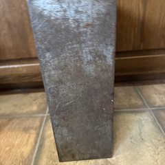 Vintage Metal File Box Curmanco USA 12×5.5×10 Gray Steel Metal Latch Worn Sturdy
