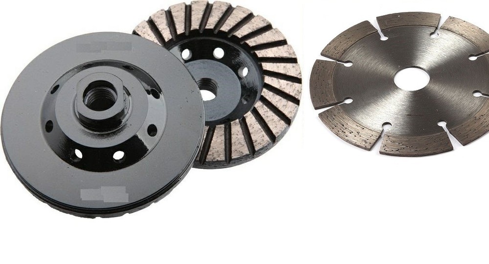 Contractor tools 28pcs Diamond Cup Wheel & Segmented Blade Combo Pack