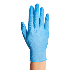 Blue Disposable Nitrile Cleaning Gloves 200 Count One Size Fits Most