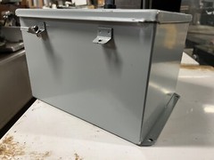 Hammond HJ12108HLP Wall Mount Metal Wire Instrument Enclosure Waterproof Box
