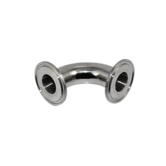 1” inch 25mm Sanitary 90 Degree Elbow Tri Clamp Ferrule End Stainless Steel 316
