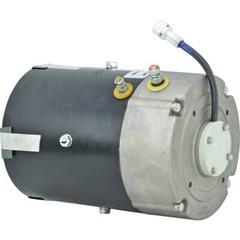 48V DC Motor, 2.6kW, 3.5HP, Reversible, New, Fits Hitachi/Yamaha